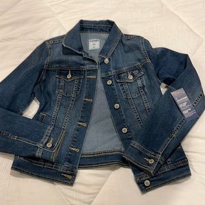 Women’s Hand Distressed Denim Jacket NWT
